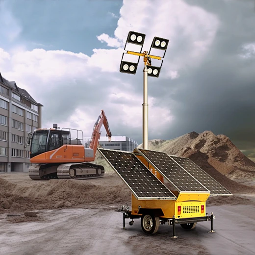 Portable Solar Light Towers
